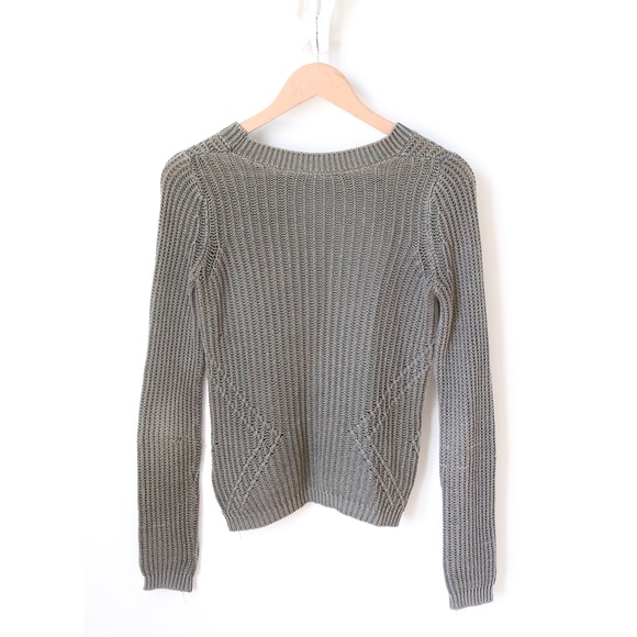 Topshop Grey Knit Sweater - Picture 4 of 9